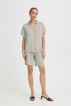 Load image into Gallery viewer, Byoung Byfalakka Cap Sleeve Shirt Stripe