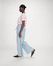 Load image into Gallery viewer, Grace And Mila Pompon Midrise Jeans Sky Blue