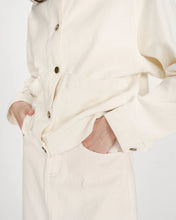 Load image into Gallery viewer, Grace And Mila Vinnie Oversized Boxy Jacket Ecru