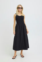 Load image into Gallery viewer, Byoung Bysunia Cotton Dress Black