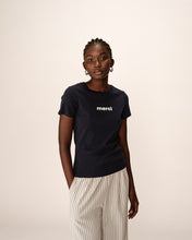 Load image into Gallery viewer, Grace And Mila Papa T-Shirt Navy