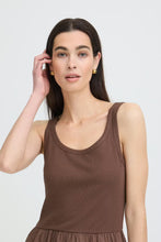 Load image into Gallery viewer, Byoung Bysunia Cotton Dress Brown