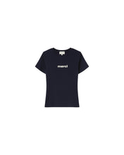 Load image into Gallery viewer, Grace And Mila Papa T-Shirt Navy