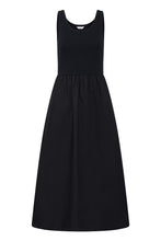 Load image into Gallery viewer, Byoung Bysunia Cotton Dress Black