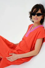 Load image into Gallery viewer, Compania Fantastica Orange Kaftan