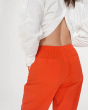 Load image into Gallery viewer, Grace And Mila Rhode Cotton Trousers Orange