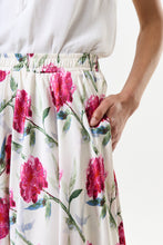 Load image into Gallery viewer, Louche Agatha Loveflower Print Circle Midi Skirt