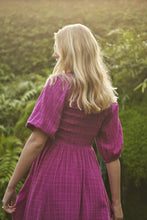 Load image into Gallery viewer, Cheese Cloth Shirred Ruffle Dress