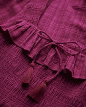 Load image into Gallery viewer, Cheese Cloth Shirred Ruffle Dress