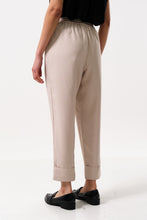 Load image into Gallery viewer, Bayeux Sustainable Satin Back Crepe Trousers Cream