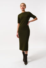 Load image into Gallery viewer, Nila Rib Bodycon Midi Dress