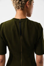 Load image into Gallery viewer, Nila Rib Bodycon Midi Dress