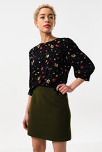 Load image into Gallery viewer, Aubin Rib Mini Skirt Green