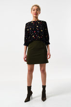 Load image into Gallery viewer, Aubin Rib Mini Skirt Green