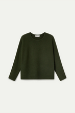 Load image into Gallery viewer, Compania Fantastica Olive Green Ribbed Jumper