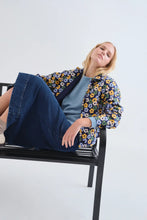 Load image into Gallery viewer, Compania Fantastica Blue Ribbed Jumper