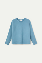 Load image into Gallery viewer, Compania Fantastica Blue Ribbed Jumper