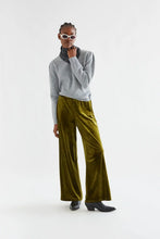 Load image into Gallery viewer, Compania Fantastica Green Velvet Trousers