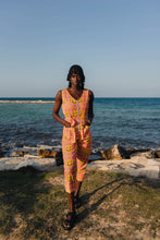 Load image into Gallery viewer, Miss Pom Pom Smiley Sunny Days Jumpsuit