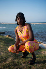 Load image into Gallery viewer, Miss Pom Pom Smiley Sunny Days Jumpsuit
