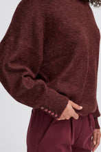 Load image into Gallery viewer, Ichi Ihkamara Toll Neck Jumper Pory Royale