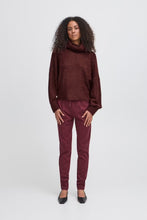 Load image into Gallery viewer, Ichi Ihkamara Toll Neck Jumper Pory Royale