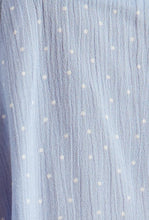 Load image into Gallery viewer, Unity Petite Dot V-Neck Midi Dress Blue