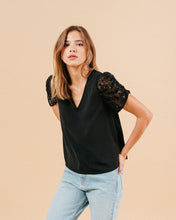 Load image into Gallery viewer, Mai Top Black