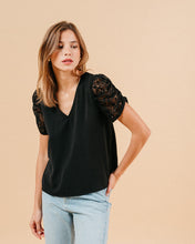 Load image into Gallery viewer, Mai Top Black