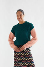 Load image into Gallery viewer, Compania Fantastica Green And Coral Jumper