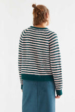 Load image into Gallery viewer, Compania Fantastica Green And Pink Stripe Jumper