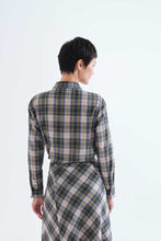 Load image into Gallery viewer, Compania Fantastica Green Checkered Shirt