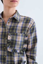 Load image into Gallery viewer, Compania Fantastica Green Checkered Shirt