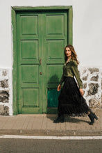 Load image into Gallery viewer, Traffic People Anything Goes Gracie Skirt Green