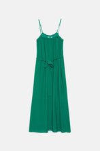 Load image into Gallery viewer, Green Strap Maxi Dress