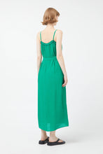 Load image into Gallery viewer, Green Strap Maxi Dress