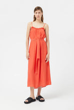 Load image into Gallery viewer, Red Strap Maxi Dress