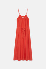 Load image into Gallery viewer, Red Strap Maxi Dress