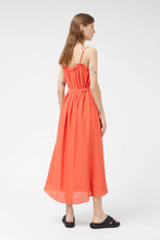 Load image into Gallery viewer, Red Strap Maxi Dress