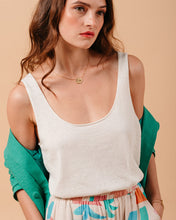 Load image into Gallery viewer, Mouchoir Top Ecru