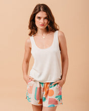 Load image into Gallery viewer, Mouchoir Top Ecru