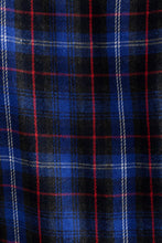 Load image into Gallery viewer, Louche Bia Winter Check Button Through Skirt – Blue