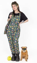 Load image into Gallery viewer, Run and Fly x Nimbob Capybara Fairies Stretch Twill Dungarees