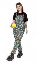 Load image into Gallery viewer, Run and Fly x Nimbob Capybara Fairies Stretch Twill Dungarees