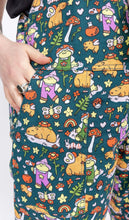 Load image into Gallery viewer, Run and Fly x Nimbob Capybara Fairies Stretch Twill Dungarees