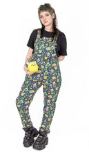 Load image into Gallery viewer, Run and Fly x Nimbob Capybara Fairies Stretch Twill Dungarees