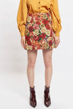 Load image into Gallery viewer, Louche Aubin Roses Jacquard Mini Skirt