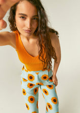 Load image into Gallery viewer, Sunflowers Print Trousers