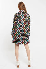 Load image into Gallery viewer, Louche Dryden 60’s Circles Jacquard Mini Coat