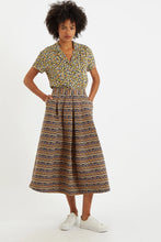 Load image into Gallery viewer, Pasadena Mexico  Jacquard Midi Skirt
